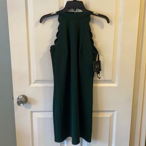 I.N. San Francisco green mini dress